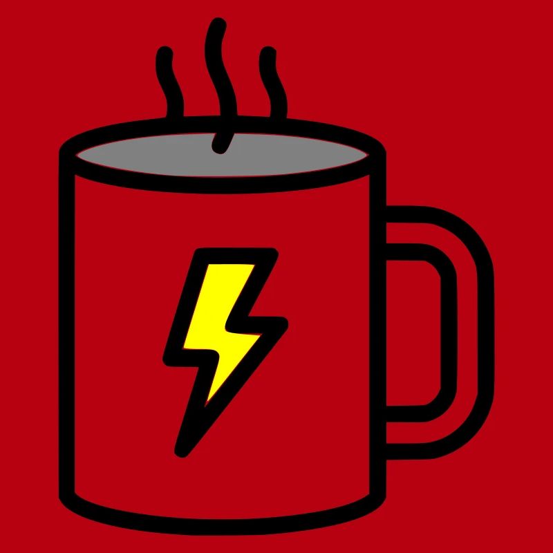 Starker Kaffee Tasse Strom