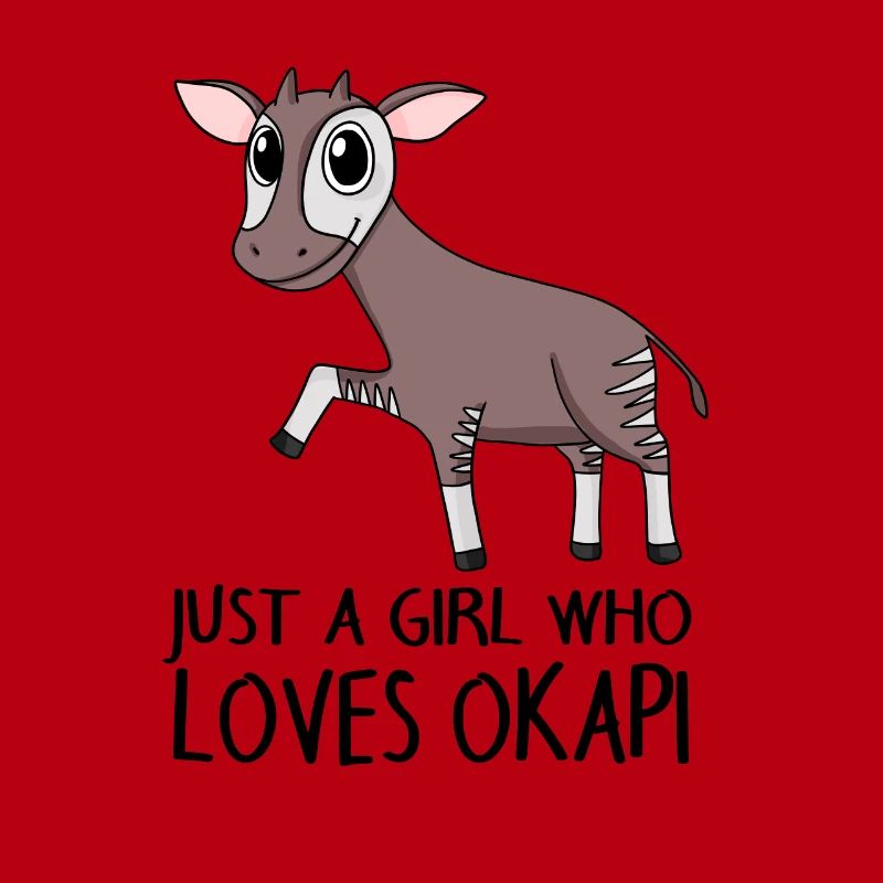 Okapi Mädchen Spruch