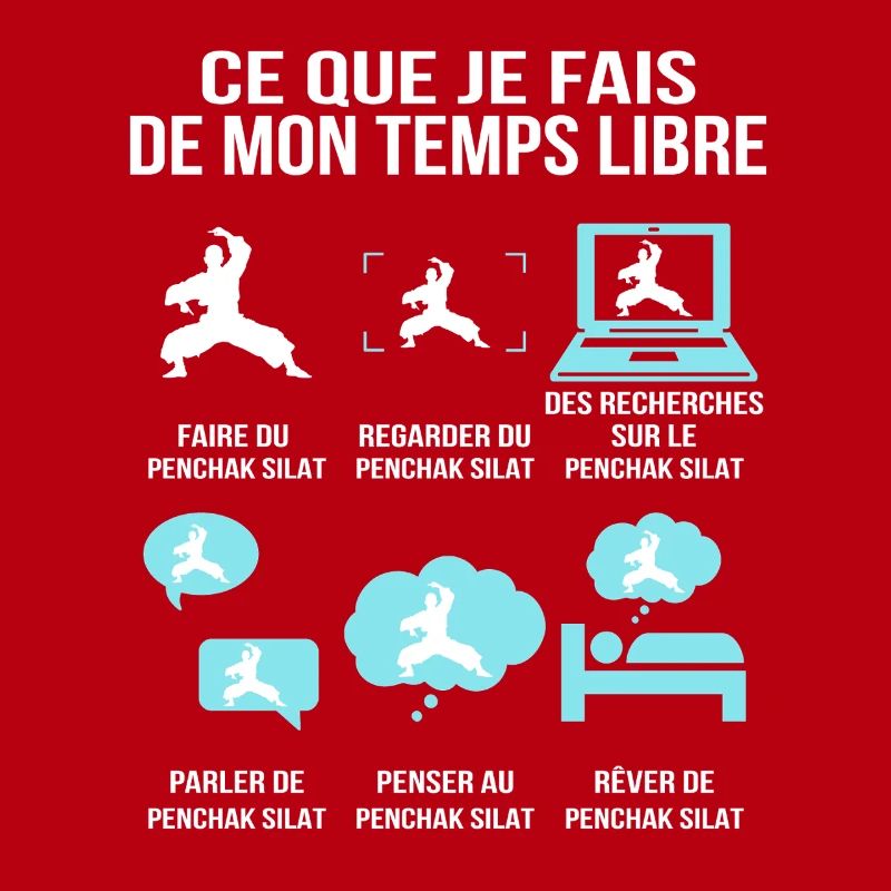Ce que je fais de mon temps libre Pencak Silat