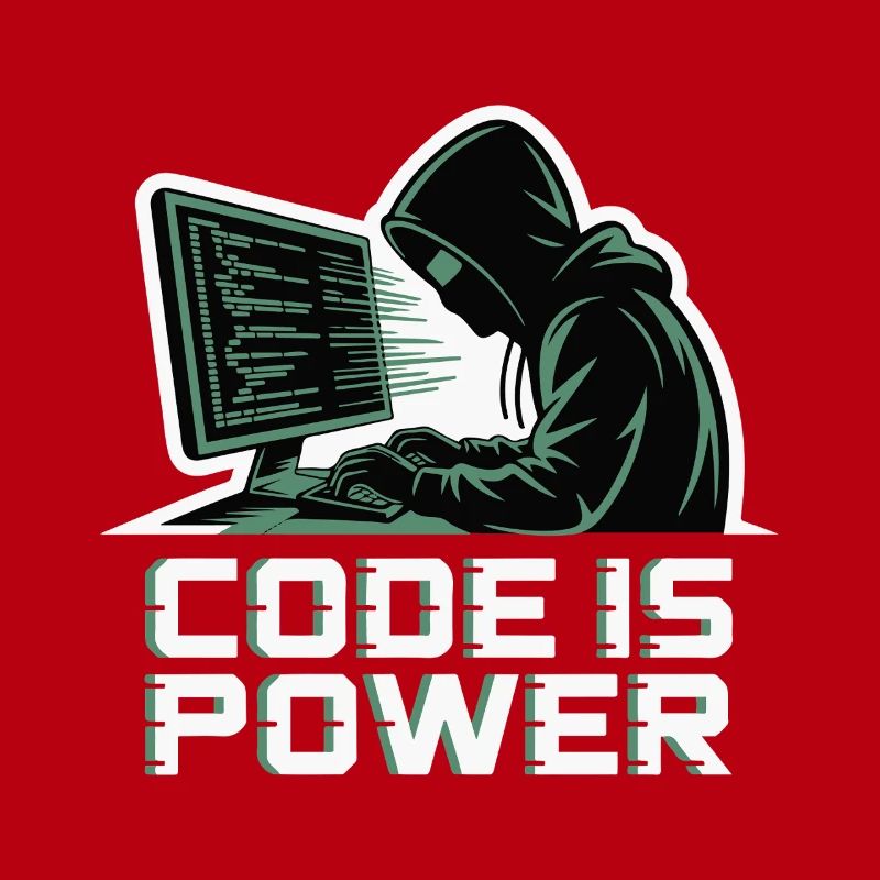 Cyber Hacker Code Infinity Design