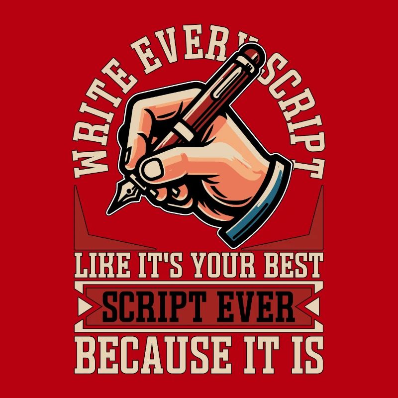 Scénariste Écrivez chaque scénario comme un script