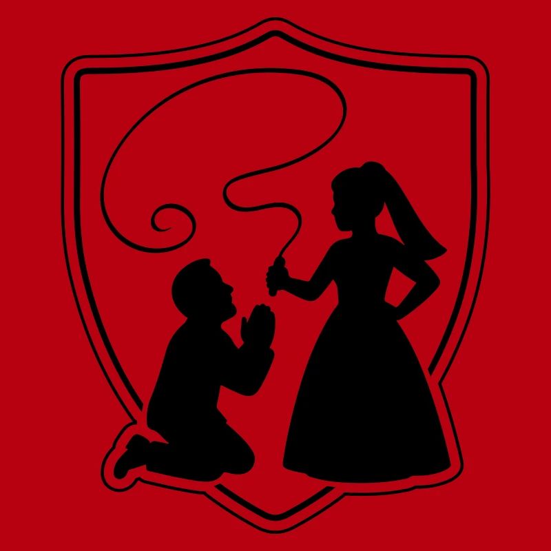 Hochzeit Brautpaar Ehepaar Silhouette