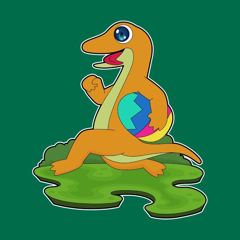 Lizard Easter Easter Egg