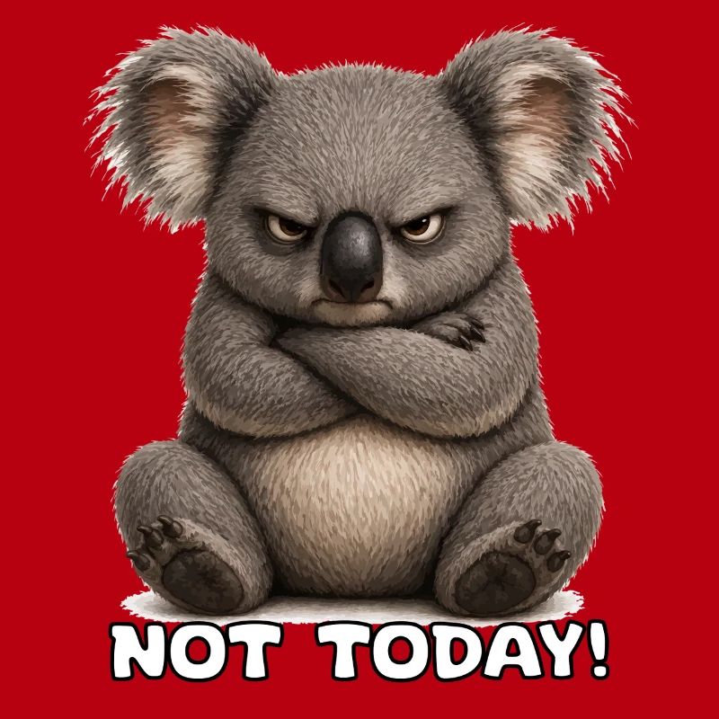 Grumpy Koala – Not Today