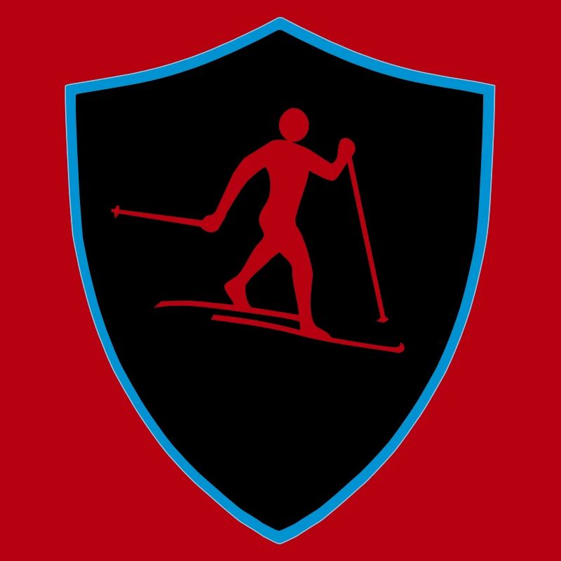 Langlauf Schild