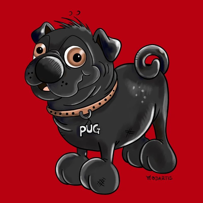 Da kommt ein Mops