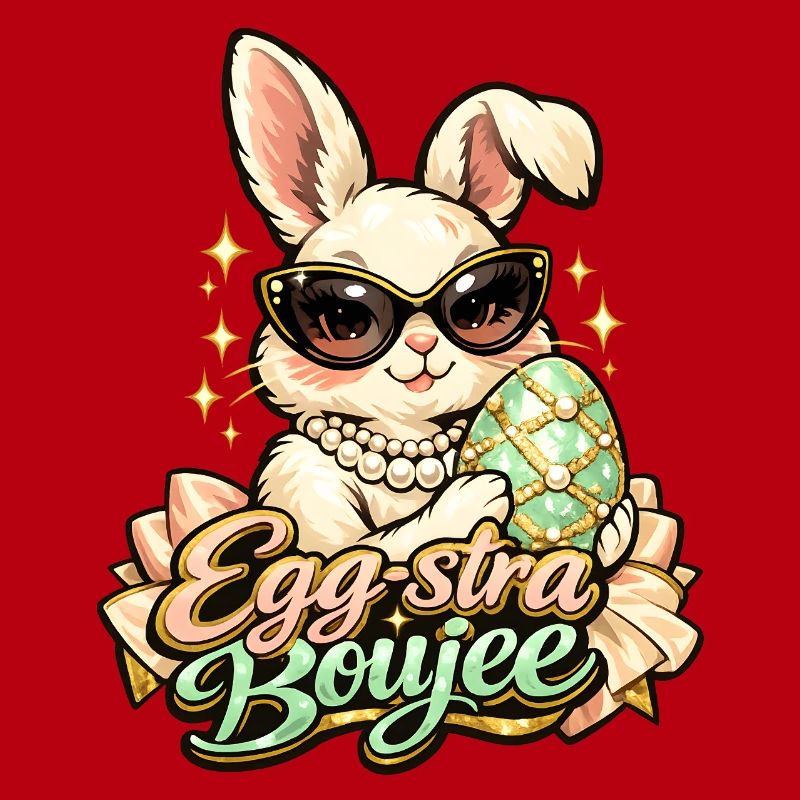 Egg-stra Boujee Easter Bunny Easter