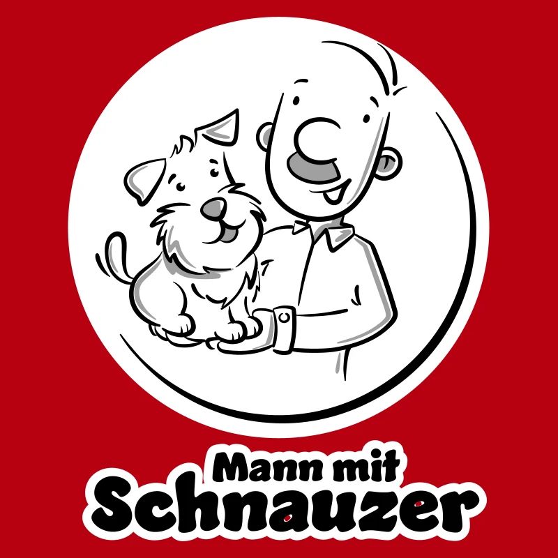 Mann mit Schnauzer (Oberlippenbart)
