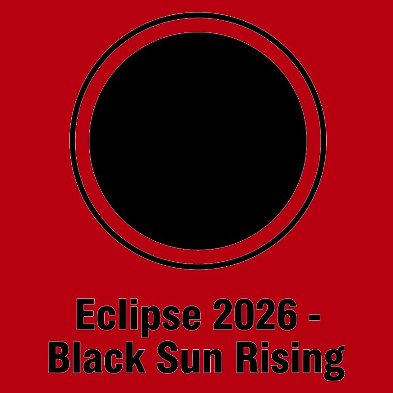 Eclipse 2026 Black Sun Rising