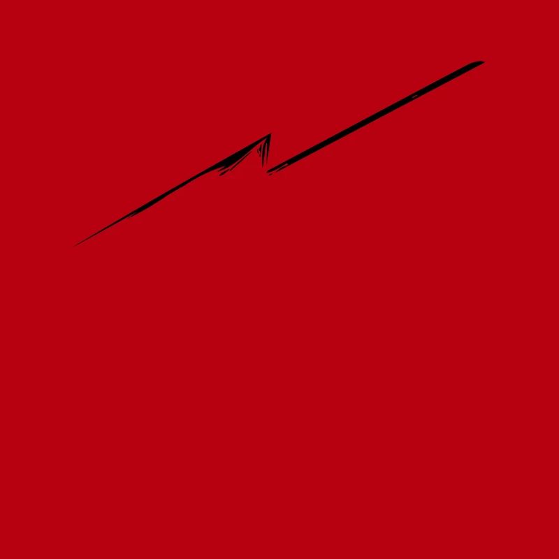 Abstract Flash / Line / Black / Pattern