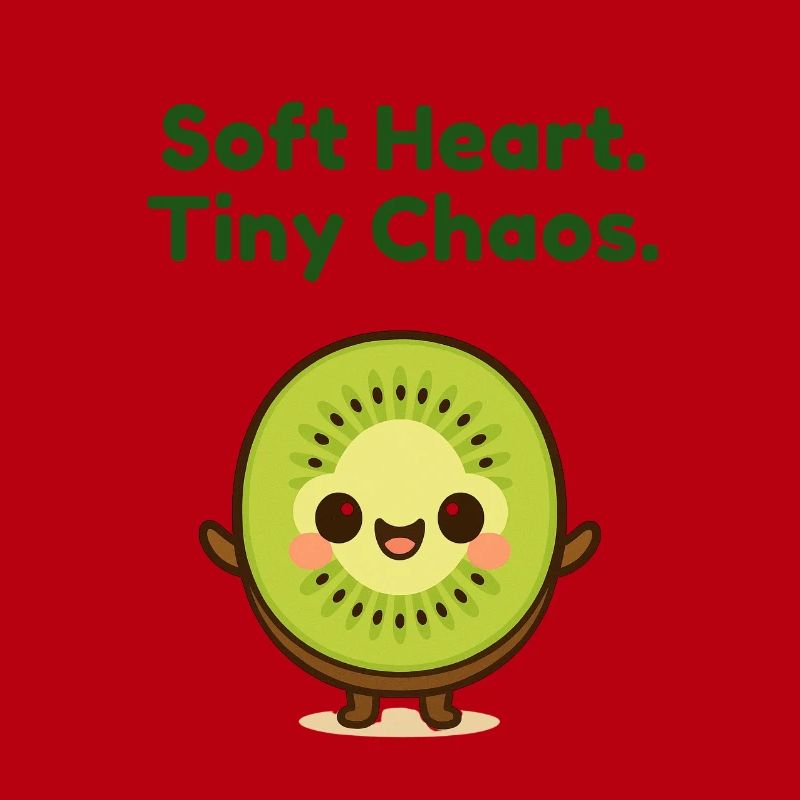 Softe Herz Tiny Chaos Kiwi
