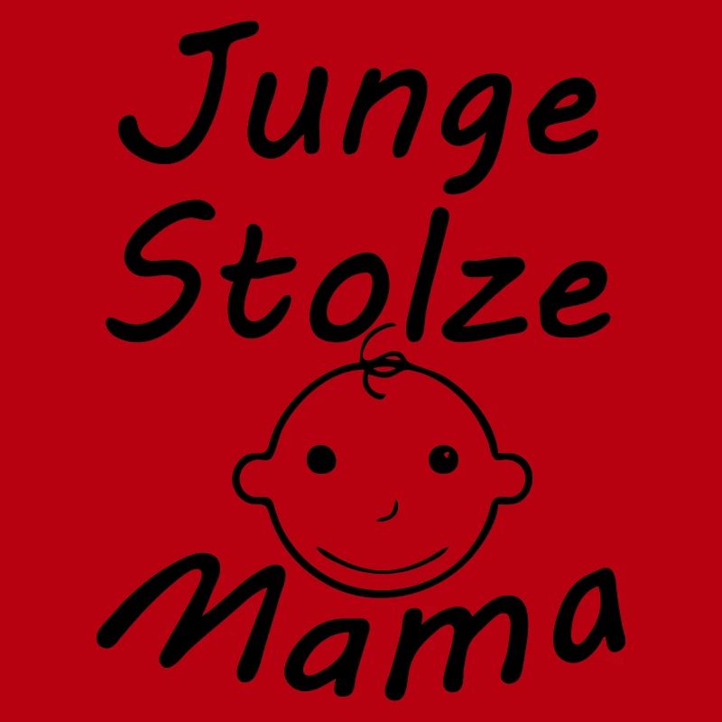 Junge, stolze Mama Geschenk Mutter Muttertag