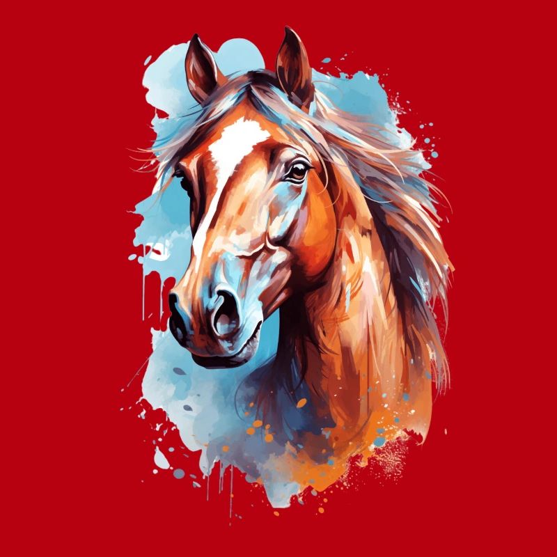 Conception du cheval Aqaurell