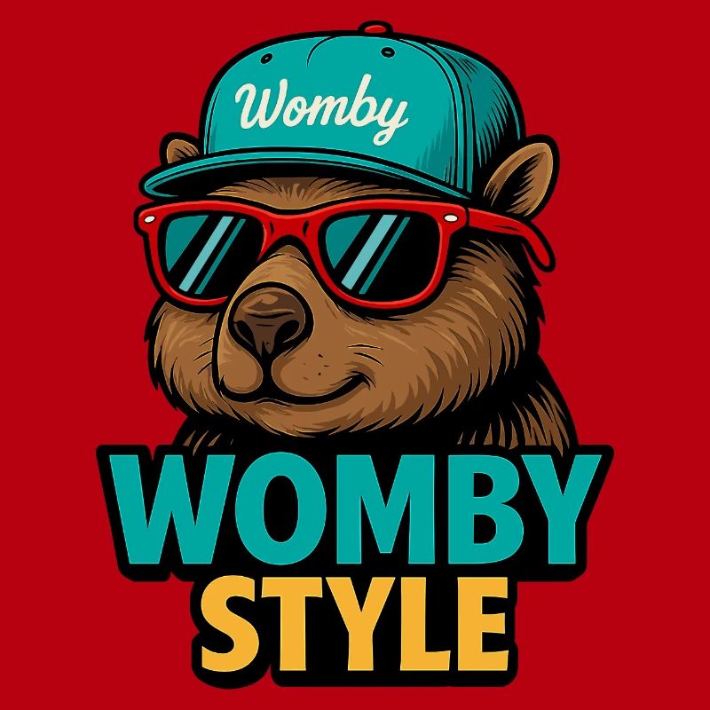 Womby Style Beaver with Sunglasses