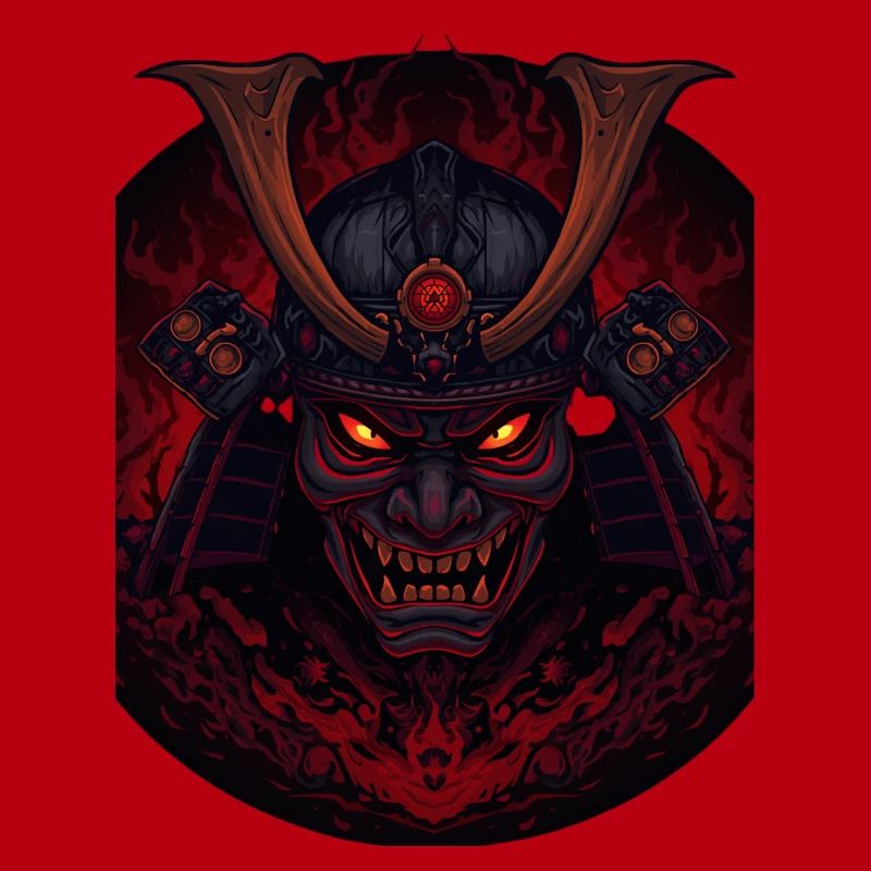 Dämonen-Samourai