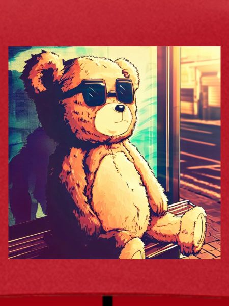 Teddy on Bus