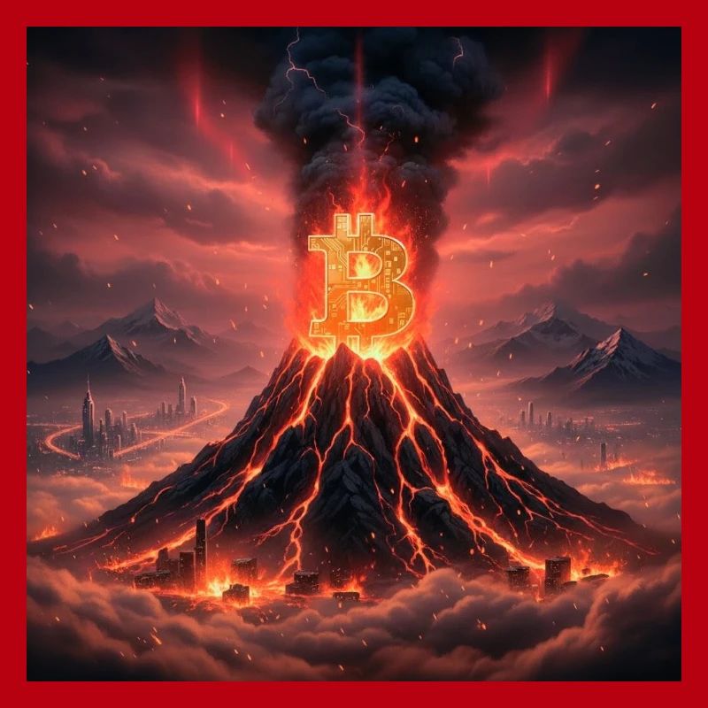 Bitcoin Vulkan-Ausbruch