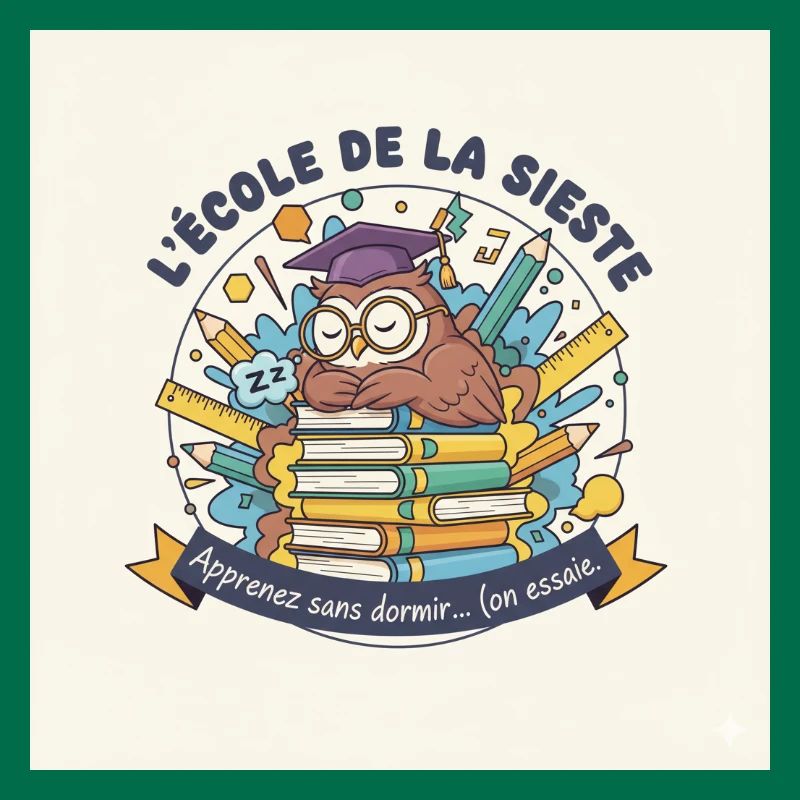 Schule der Eule Nickerchen Schüler