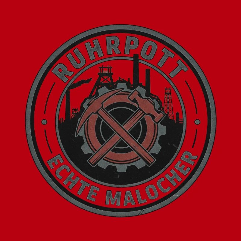 Ruhrpott Echte Malocher Patch