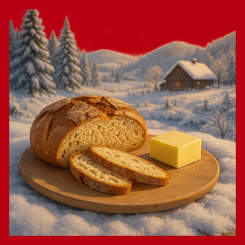 Rustic snack