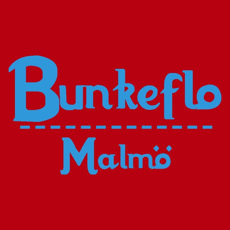 Centrum Malmö – Blue Text Design