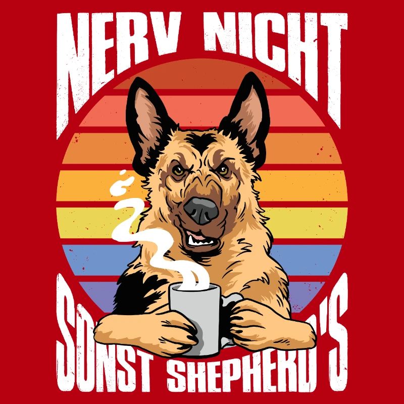 Schäferhund Geschenke Hund Herrchen Gassi