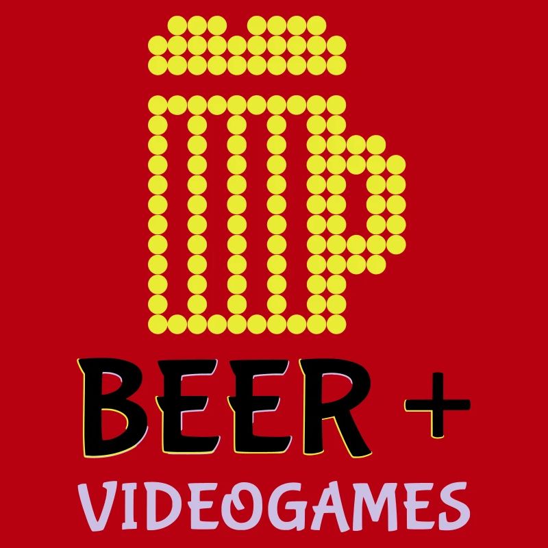 Pixel-Bier-Videospiele