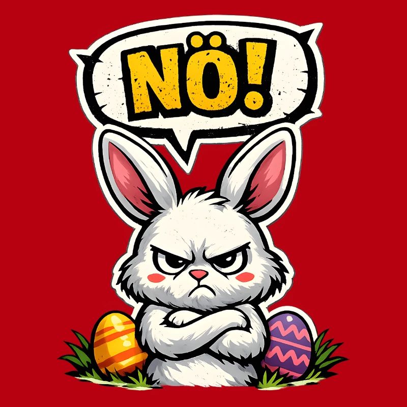 Lower Austrian Bunny Comic Easter Gift