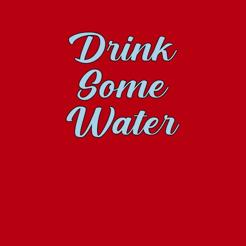 Buvez de l’eau scripte