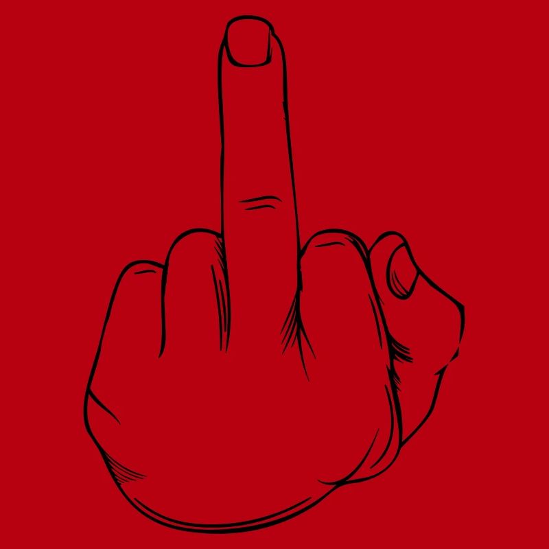 Mittelfinger Statement