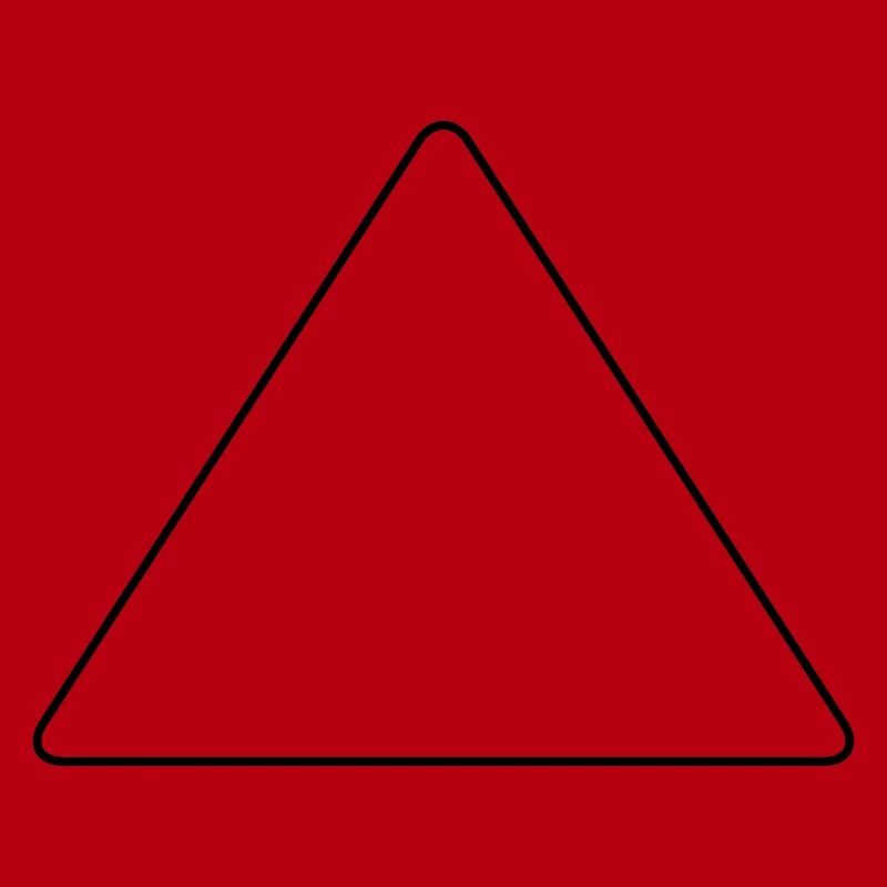 Triangle with rounded corners