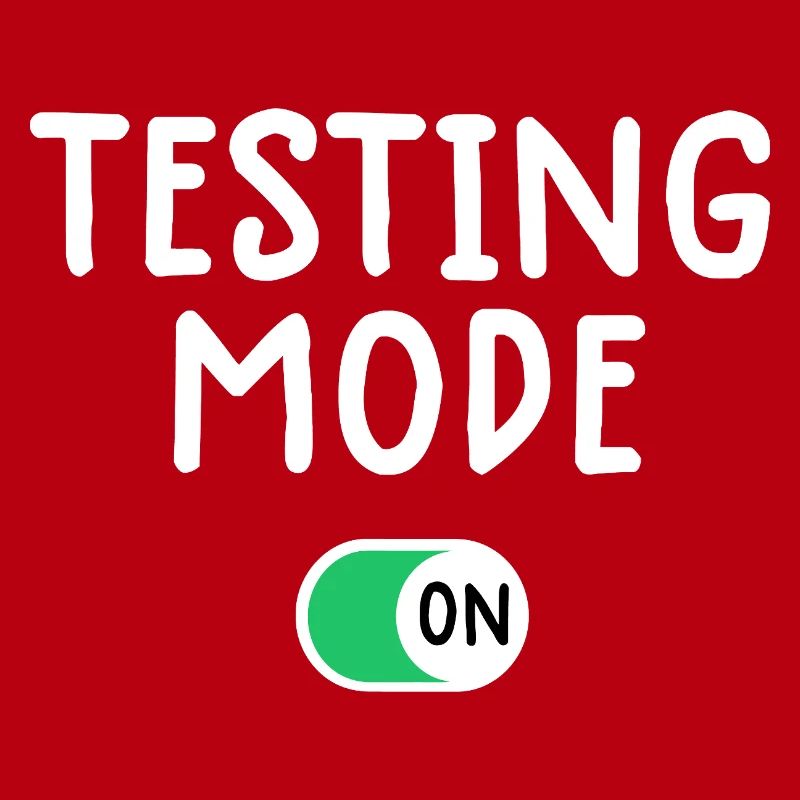 Testing Mode On Graphic Tee