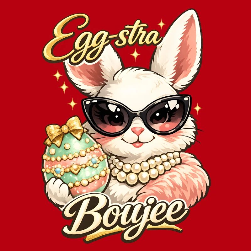Eggstra Boujee Easter Bunny Easter