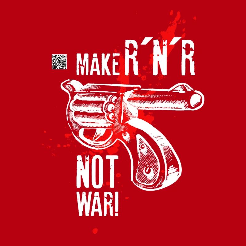 Make Rock´n´Roll Not War "Selfvolver-Version