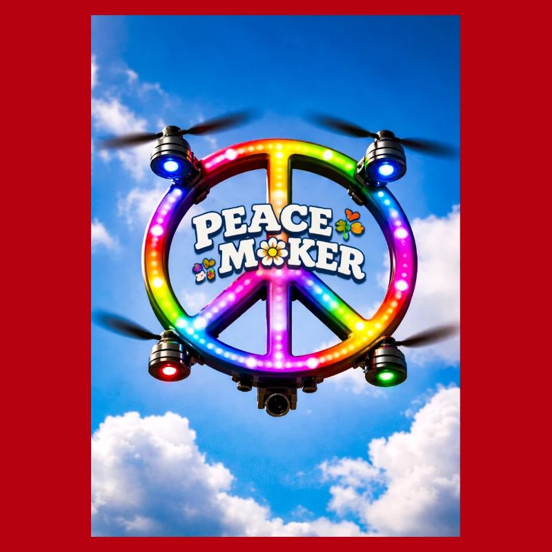 Peace Maker Rainbow LED Ring