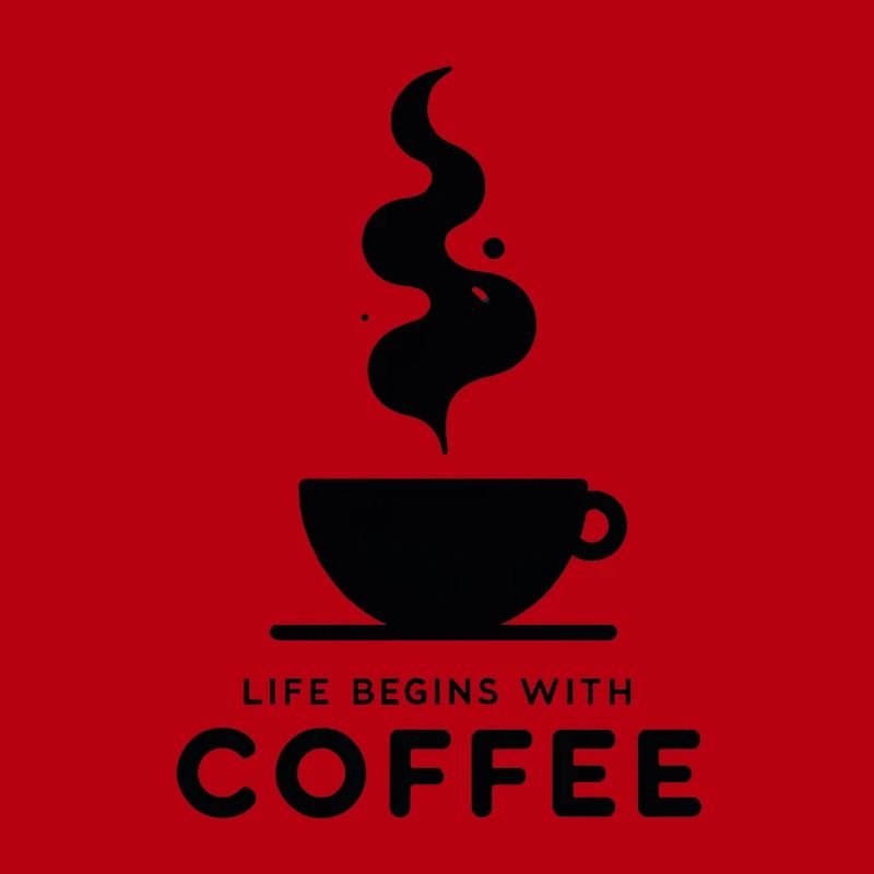 Kaffeebeginn: Leben beginnt