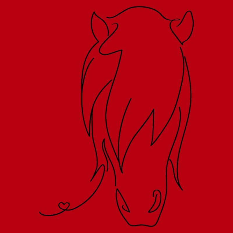 Pferd Silhouette