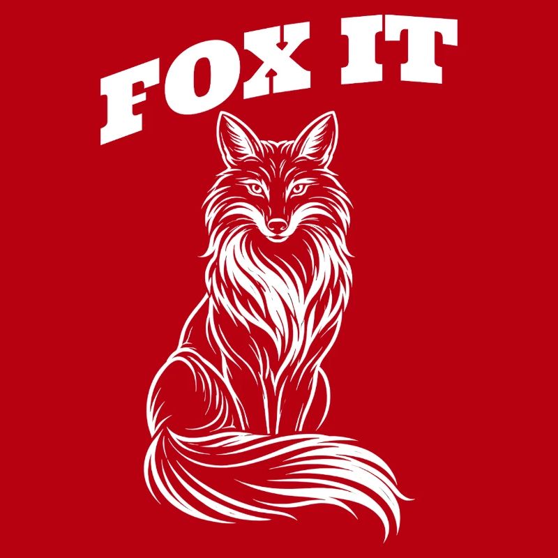 Fuchs-Silhouette - Fox it