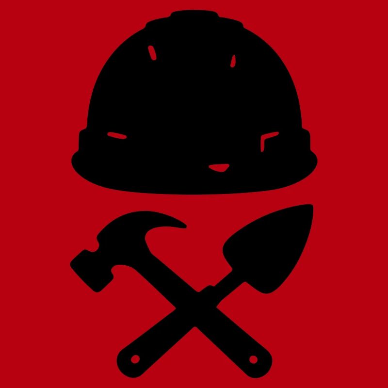 T-shirt Construction - Builder Tools Helmet