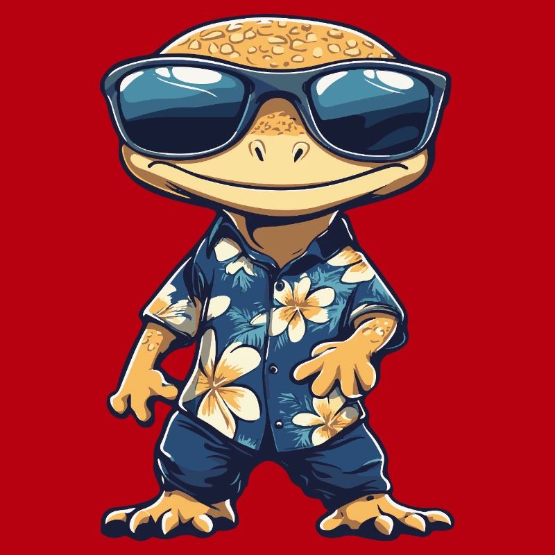 Lizard Comic Vacation