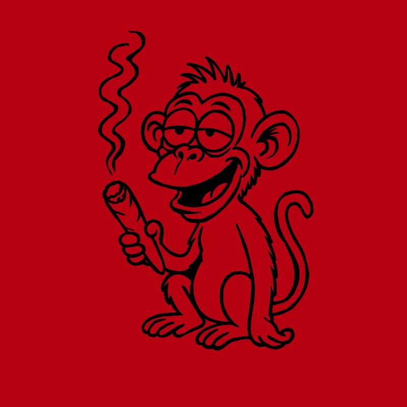 Der Affe peilt ein bisschen anders