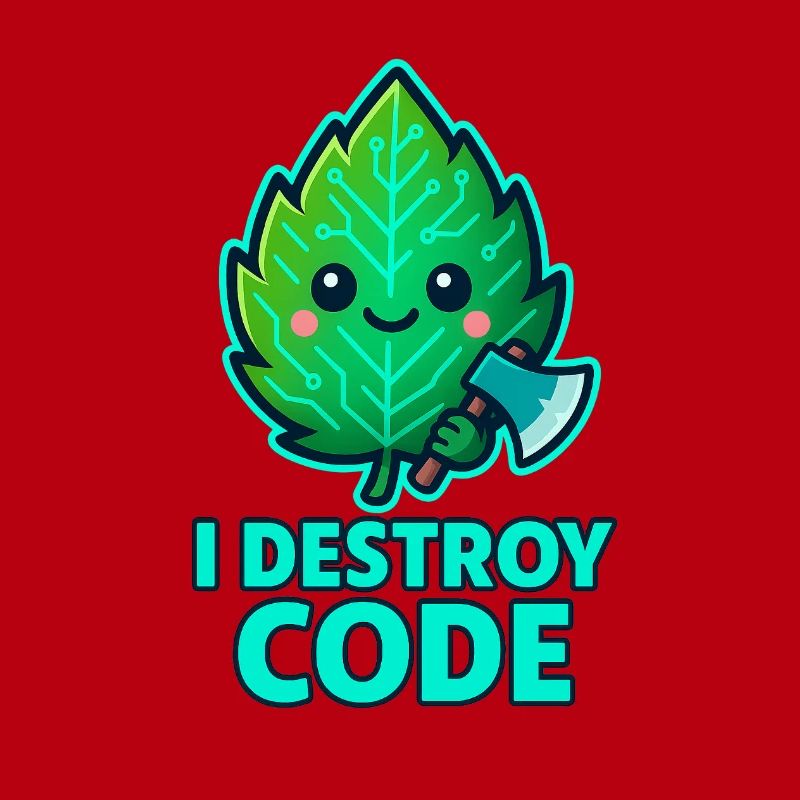 Green Leaf Code Warrior