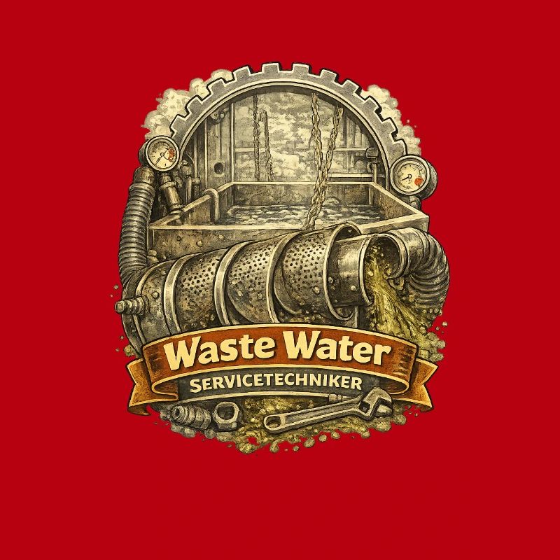 Waste Water Service-Techniker Steampunk