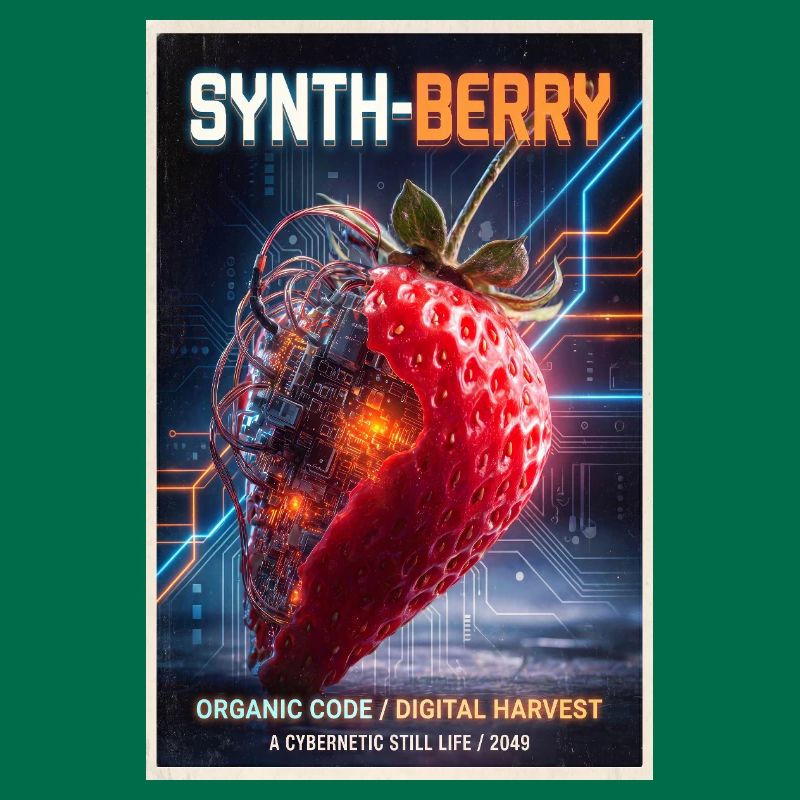 Synth-Beere: Kybernetische Erdbeere
