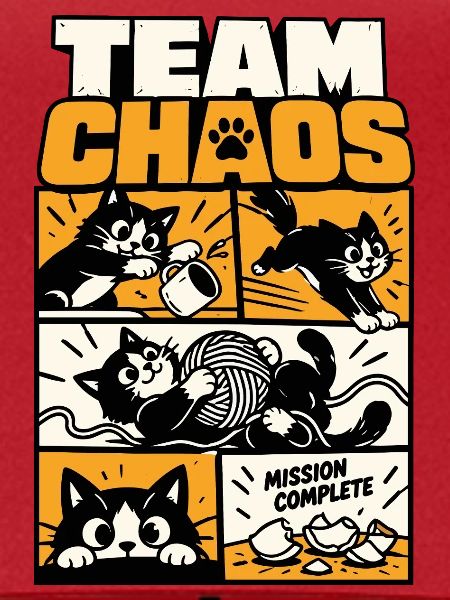 Team Chaos – Katzen Comic
