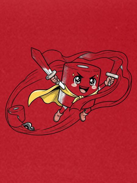 Klopapier-Ninja Superheld