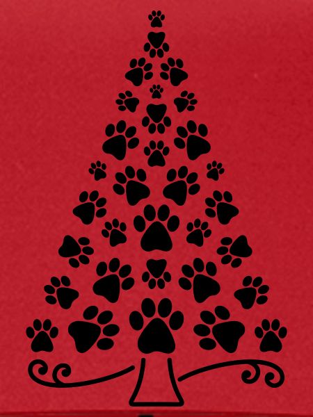 Weihnachtsbaum Pfote