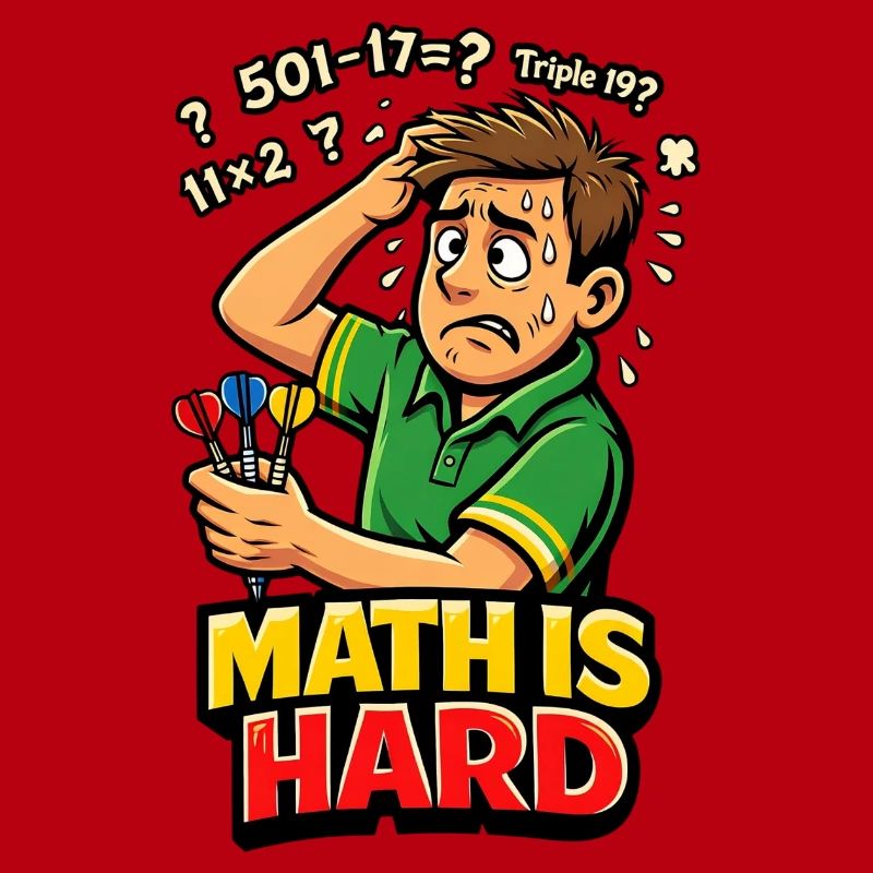 Les maths, c’est des fléchettes difficiles