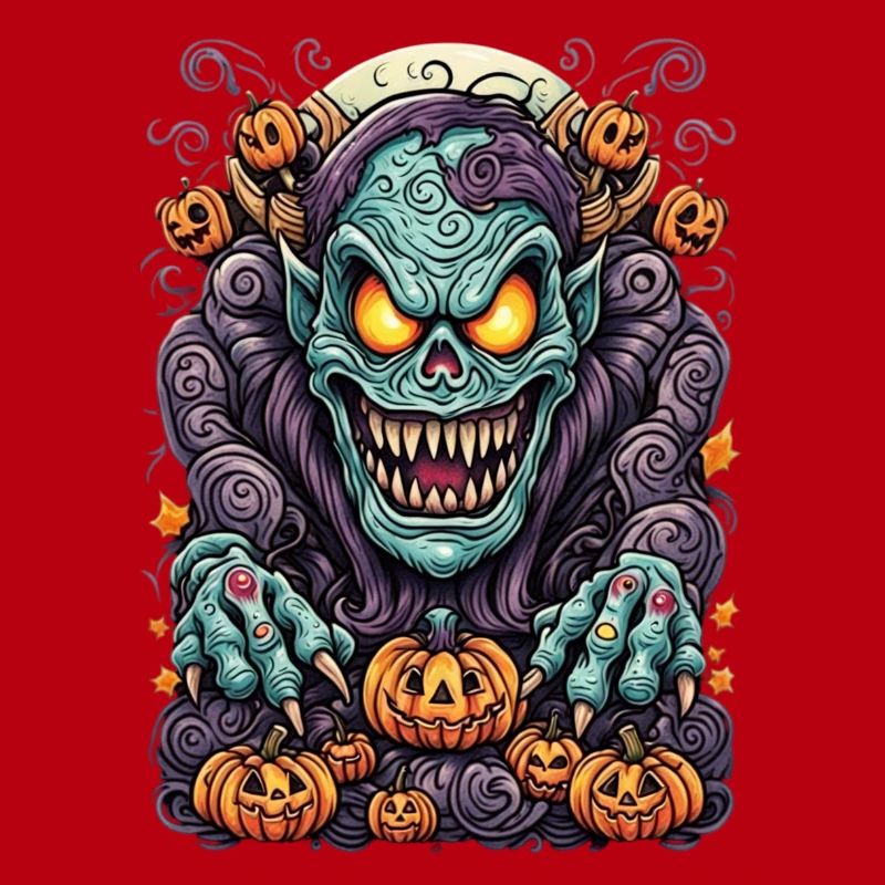 Sinister Halloween Hell Creature