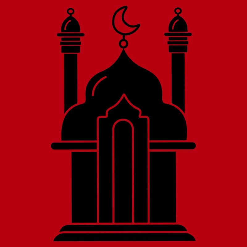 Moschee religiöses Bethaus 000
